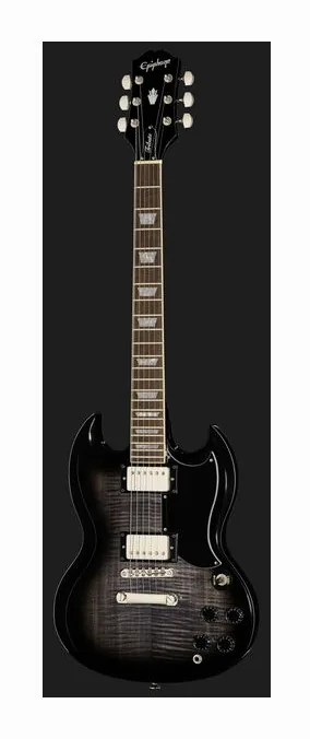 Epiphone SG Tribute Plus EB, capotasto e prime posizioni della tastiera