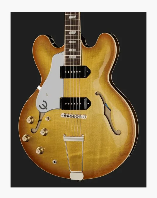 Epiphone USA Casino Royal Tan LH, vista posteriore del corpo