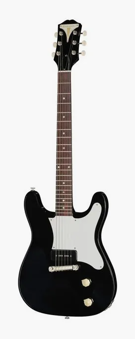 Epiphone USA Coronet Ebony visto di fronte