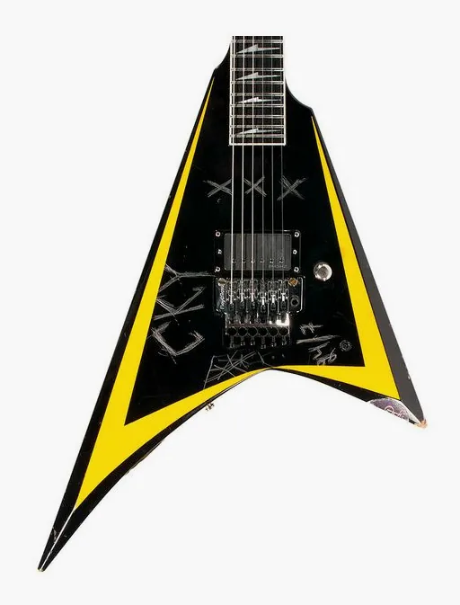 ESP Alexi Arrow Head Legacy, capotasto e prime posizioni della tastiera