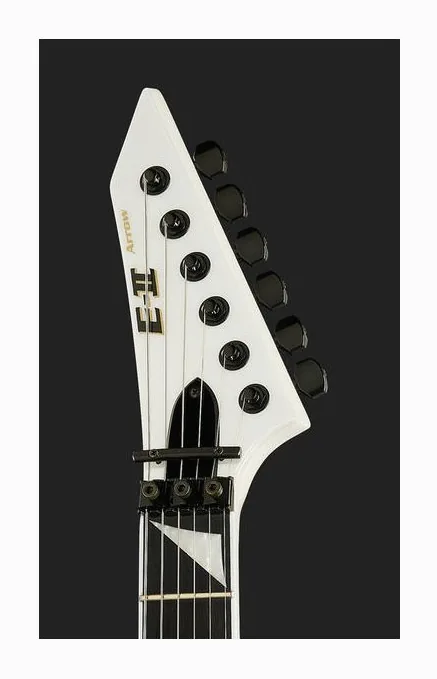 ESP E-II Arrow SW, manico e tastiera visti di lato