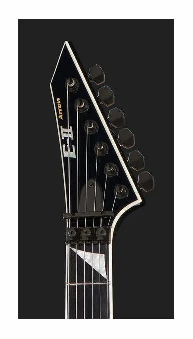 ESP E-II Arrow BLK, paletta con meccaniche e logo