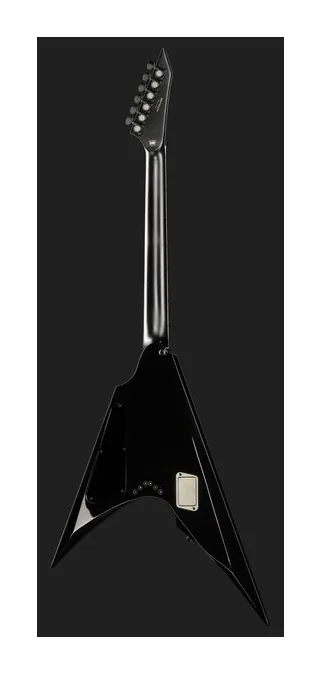 ESP E-II Arrow NT Nebula Black Bst, corpo e verniciatura in primo piano