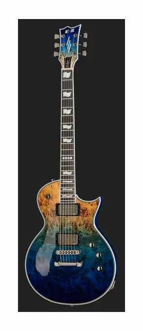ESP E-II Eclipse BM Blue Nat Fade, vista posteriore del corpo