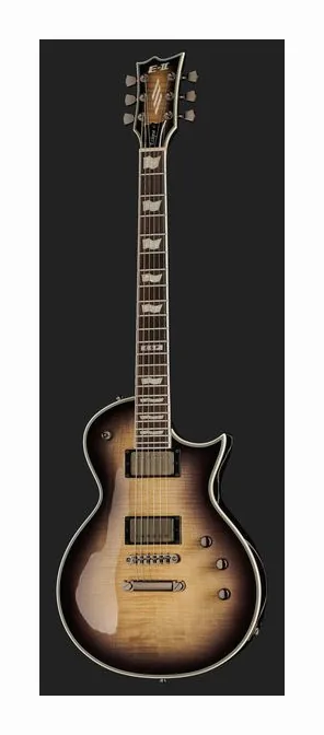 ESP E-II Eclipse FM BLK NAT B, vista posteriore del corpo