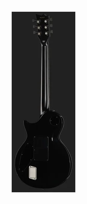 ESP E-II Eclipse FR Charcoal Burst, profilo laterale del corpo