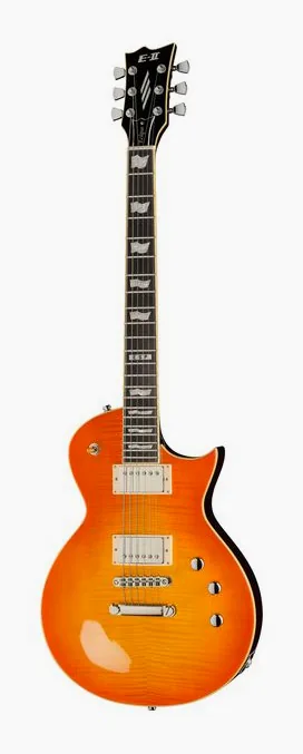 ESP E-II Eclipse FT FM SD VHB inquadrato di fronte su sfondo neutro