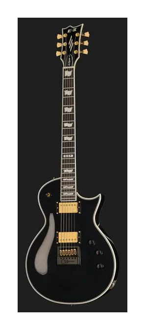 ESP E-II Eclipse Full Thickn ET BK, capotasto e prime posizioni della tastiera
