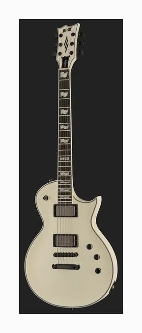ESP E-II Eclipse Snow White, manico e tastiera visti di lato
