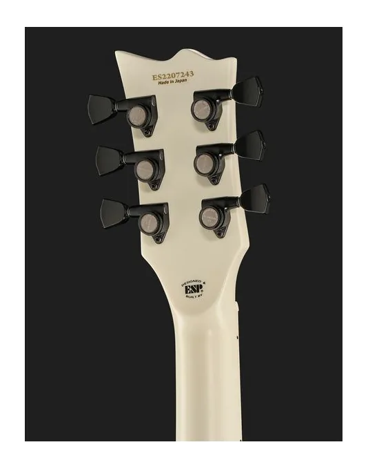 ESP E-II Eclipse Snow White, selettore pickup e jack di uscita