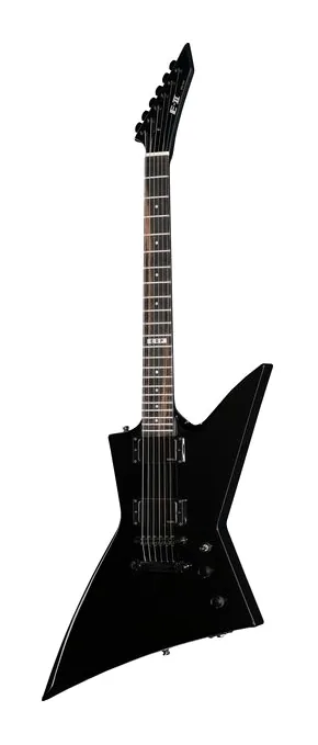 ESP E-II EX NT BK in primo piano frontale