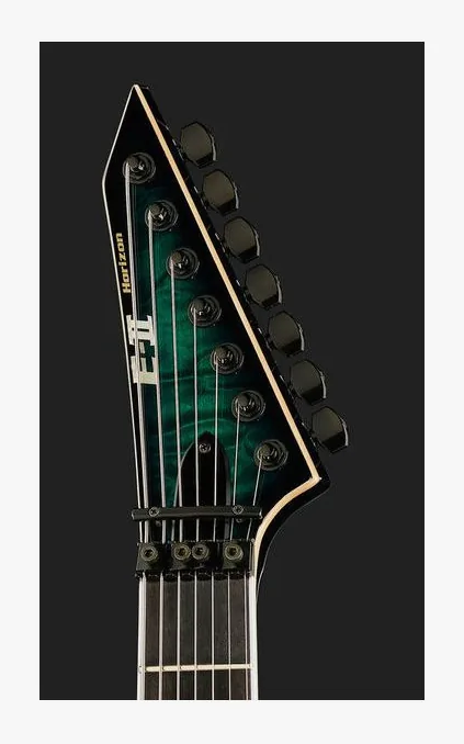 ESP E-II Horizon FR-7 QM BTB, paletta con meccaniche e logo