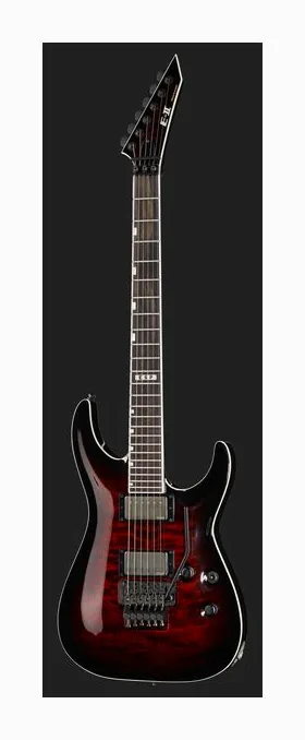 ESP E-II Horizon FR-II EMG STBCSB, corpo e verniciatura in primo piano