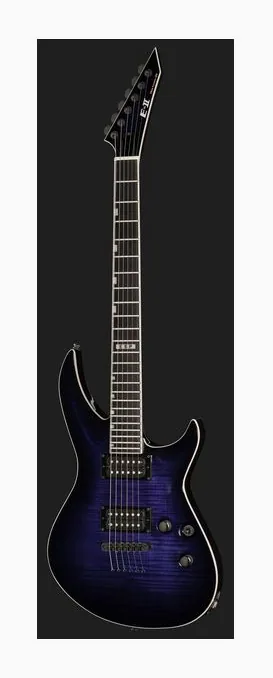 ESP E-II Horizon-III FM RDB, selettore pickup e jack di uscita