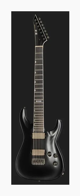 ESP E-II Horizon NT-7B Hipshot, pickup e manopole dei controlli