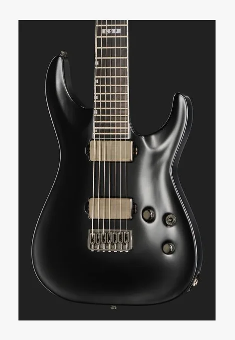 ESP E-II Horizon NT-7B Hipshot, pickup e manopole dei controlli