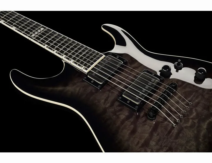 ESP E-II Horizon NT-II STBLKSB, corpo e verniciatura in primo piano