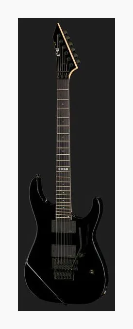 ESP E-II M-II Neck Thru BLK, pickup e manopole dei controlli