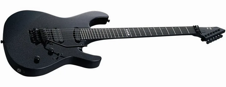 ESP E-II Maverick GunMetallic BK, vista posteriore del corpo