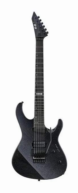 ESP E-II Maverick GunMetallic BK in primo piano frontale