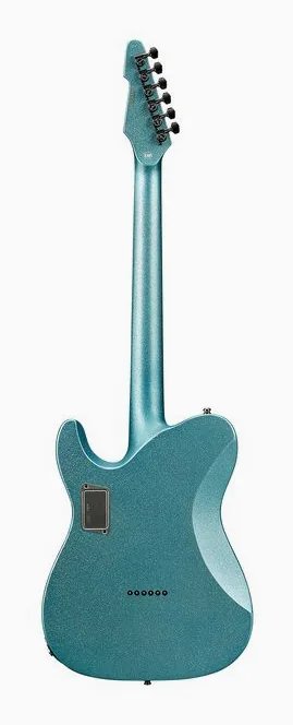 ESP E-II T-6 HS Ice Blue Sparkle, profilo laterale del corpo