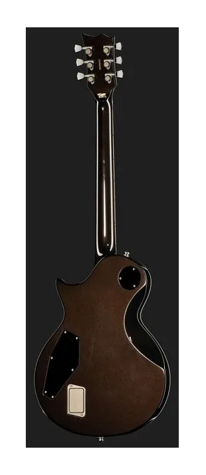 ESP Eclipse Custom Tiger Eye SB, profilo laterale del corpo