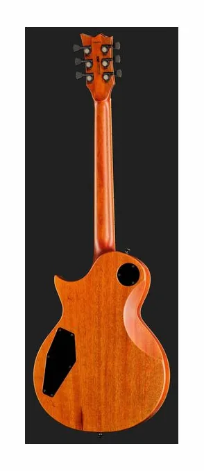ESP Eclipse USA Aqua Marine SB, curve del body viste dall'alto