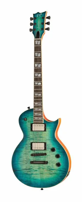 ESP Eclipse USA Aqua Marine SB in primo piano frontale