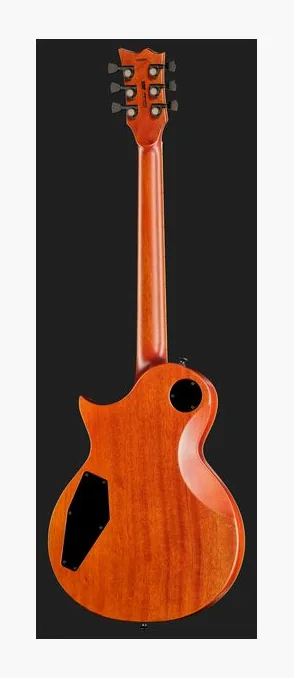 ESP Eclipse USA ST Black SB, curve del body viste dall'alto