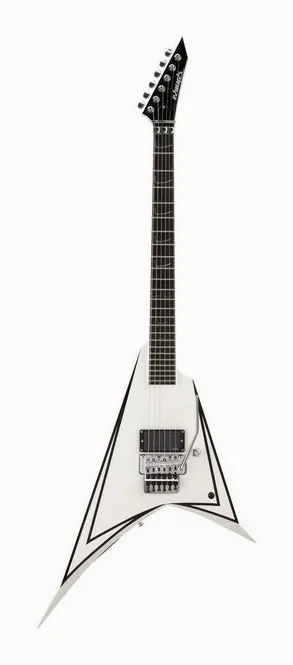 ESP Edwards E-SCYTHE inquadrato di fronte su sfondo neutro