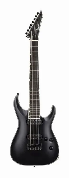 ESP Edwards Horizon-8 FX BLKS fotografato frontalmente