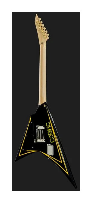 ESP Edwards E-KATAKANA, curve del body viste dall'alto