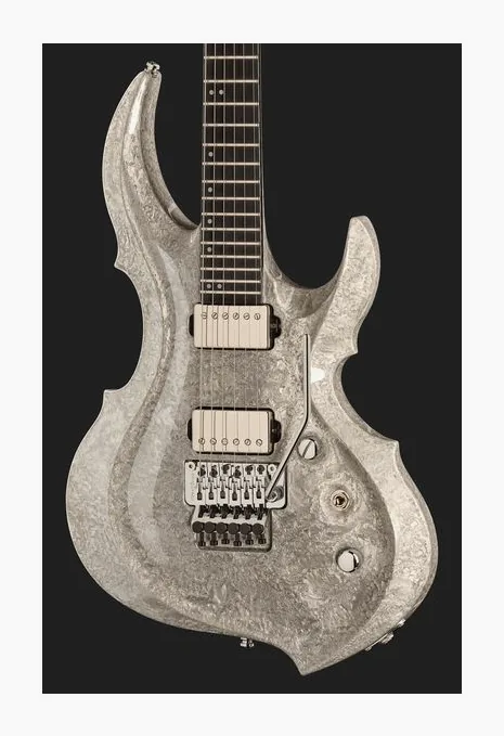 ESP FRX Liquid Metal Silver, corpo e verniciatura in primo piano