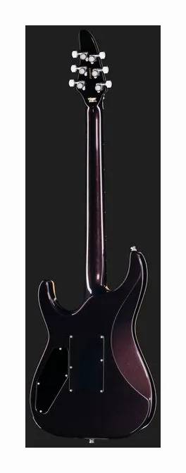 ESP Horizon FR CTM BM Reptile Red, corpo e verniciatura in primo piano