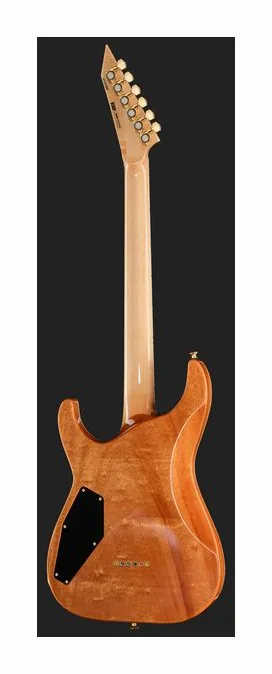 ESP HORIZON II FM Dark Lime Burst, selettore pickup e jack di uscita