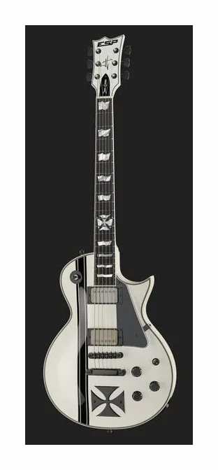 ESP Iron Cross SW, curve del body viste dall'alto