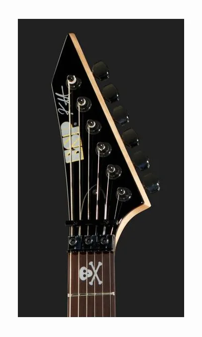 ESP KH-2 Neck Thru CTM, profilo laterale del corpo
