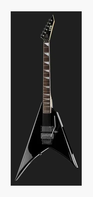 ESP LTD Alexi-200 Black, profilo laterale del corpo
