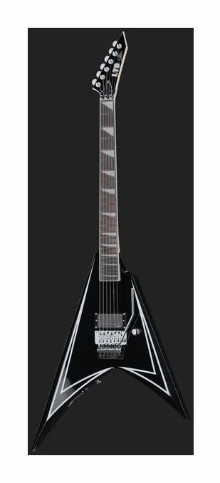 ESP LTD Alexi Laiho Sawtooth, curve del body viste dall'alto