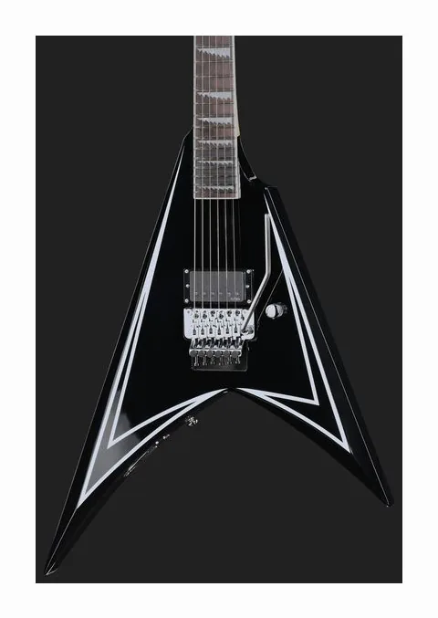ESP LTD Alexi Laiho Sawtooth, corpo e verniciatura in primo piano