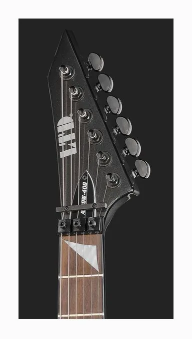 ESP LTD ARROW-400 CM, paletta con meccaniche e logo