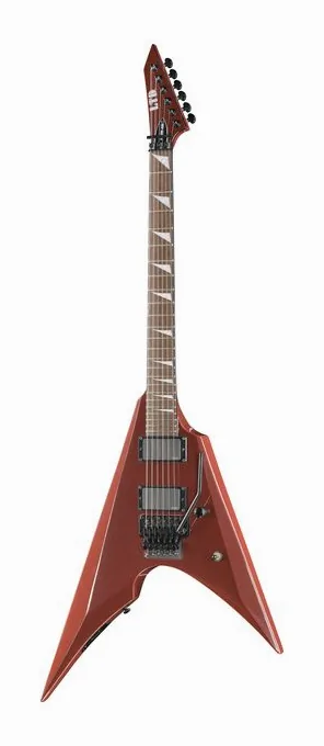 ESP LTD ARROW-400 SM inquadrato di fronte su sfondo neutro