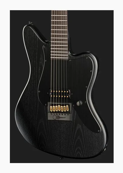 ESP LTD AW-XJ7B ET OG BLKS, profilo laterale del corpo