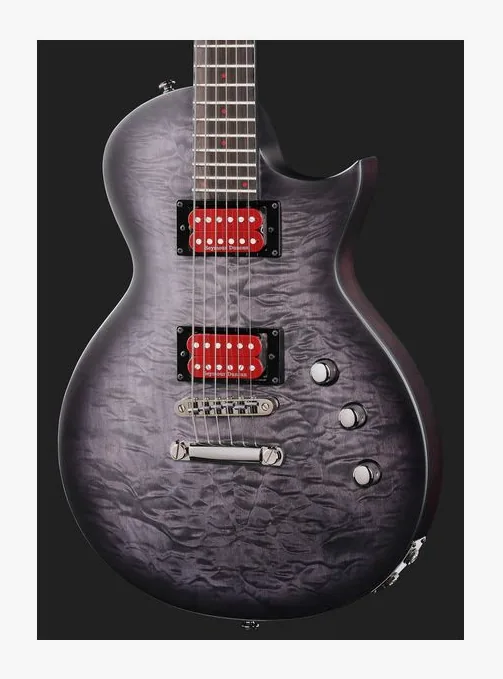 ESP LTD BB-600 Baritone Signature, paletta con meccaniche e logo