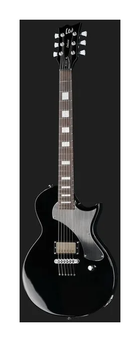 ESP LTD EC-01 FT Black, paletta con meccaniche e logo