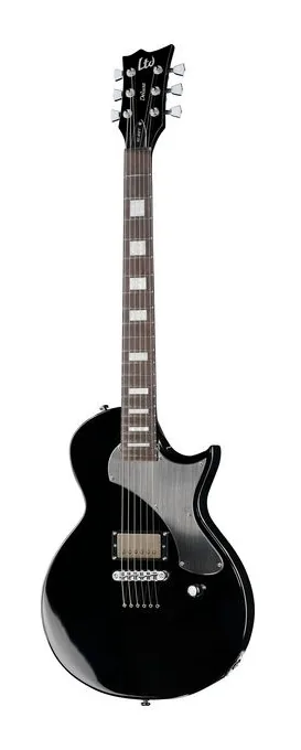 ESP LTD EC-01 FT Black fotografato frontalmente