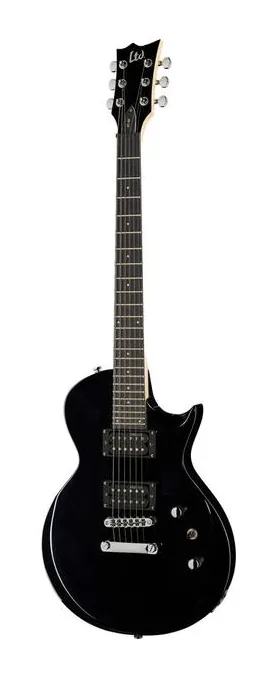 ESP LTD EC-10 BLK in primo piano frontale