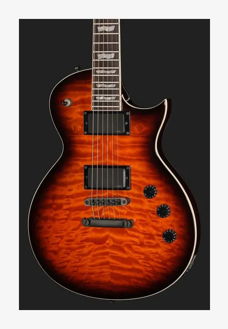 ESP LTD EC-400 QM VB, selettore pickup e jack di uscita