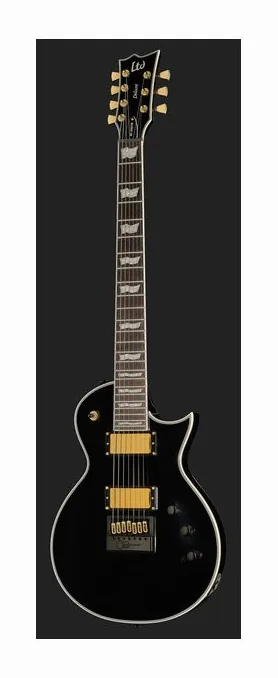 ESP LTD EC-1007B Evertune Black, paletta con meccaniche e logo