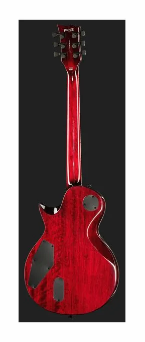 ESP LTD EC-1000 QM Black Cherry FL, capotasto e prime posizioni della tastiera